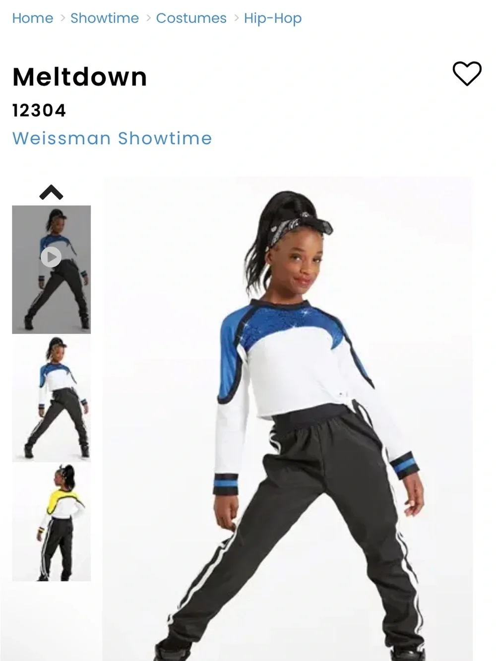 Weissman Hip Hop Meltdown Costume